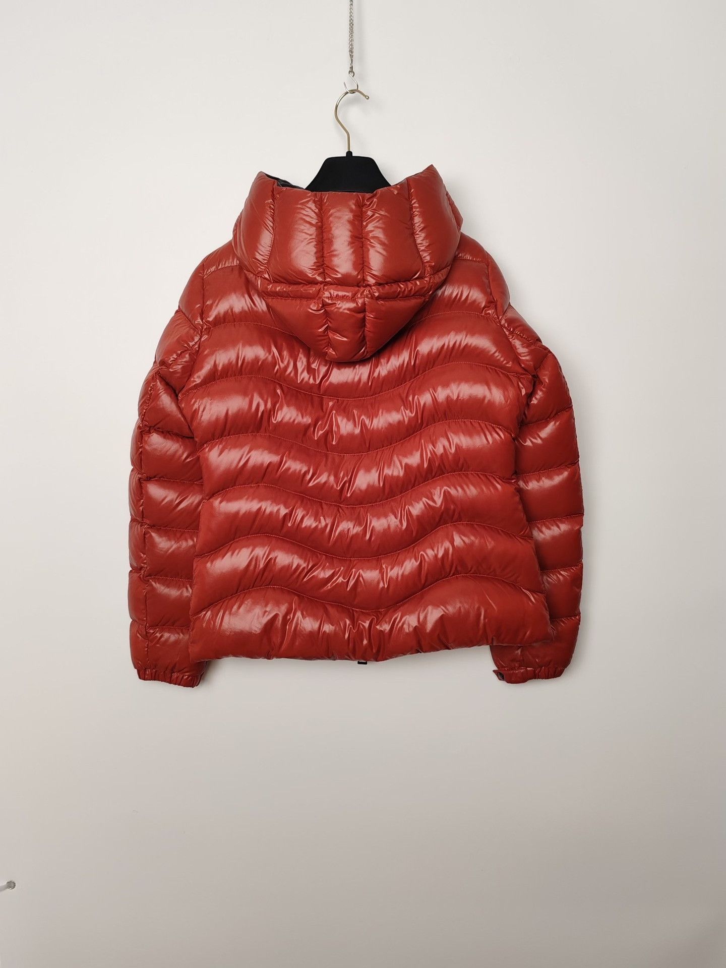 Moncler Moncler Red Down Jacket Size M Size M / US 6-8 / IT 42-44 - 3 Thumbnail