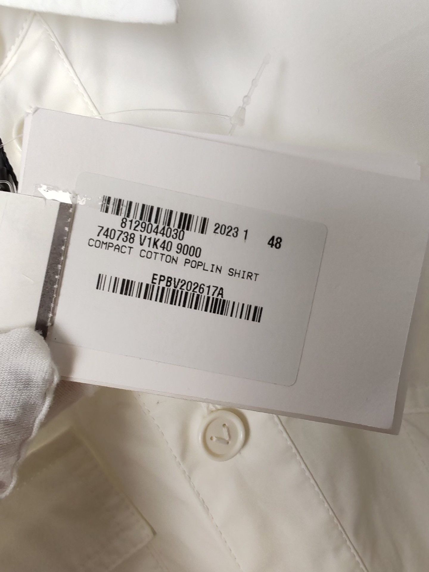 Bottega Veneta Bottega Veneta Cotton Poplin Shirt Size 48 Size US M / EU 48-50 / 2 - 6 Thumbnail