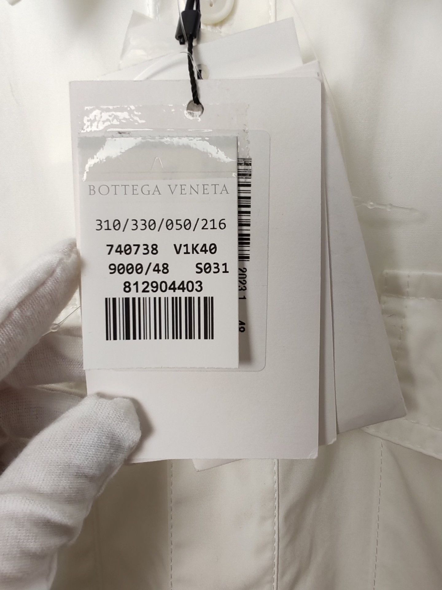 Bottega Veneta Bottega Veneta Cotton Poplin Shirt Size 48 Size US M / EU 48-50 / 2 - 5 Thumbnail