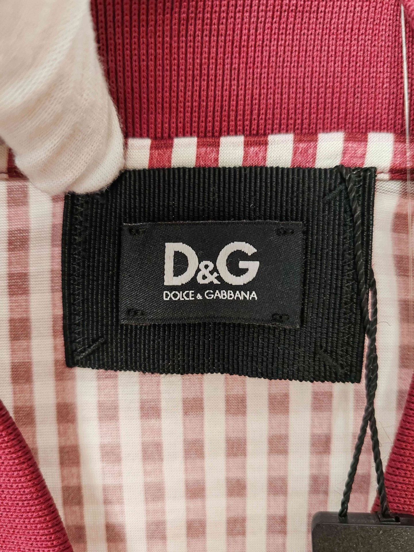 Dolce & Gabbana D&G Red Gingham Polo Shirt Size 48 Size US M / EU 48-50 / 2 - 4 Thumbnail