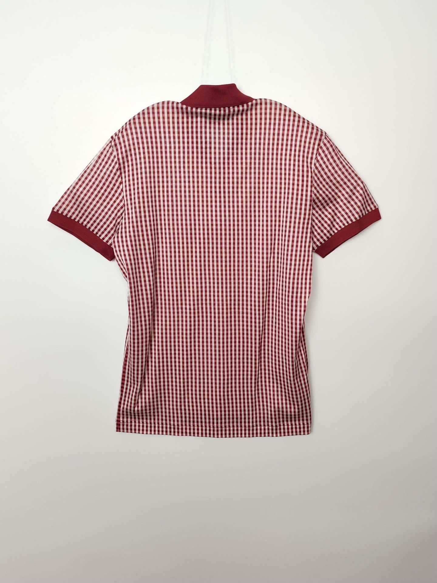 Dolce & Gabbana D&G Red Gingham Polo Shirt Size 48 Size US M / EU 48-50 / 2 - 3 Thumbnail