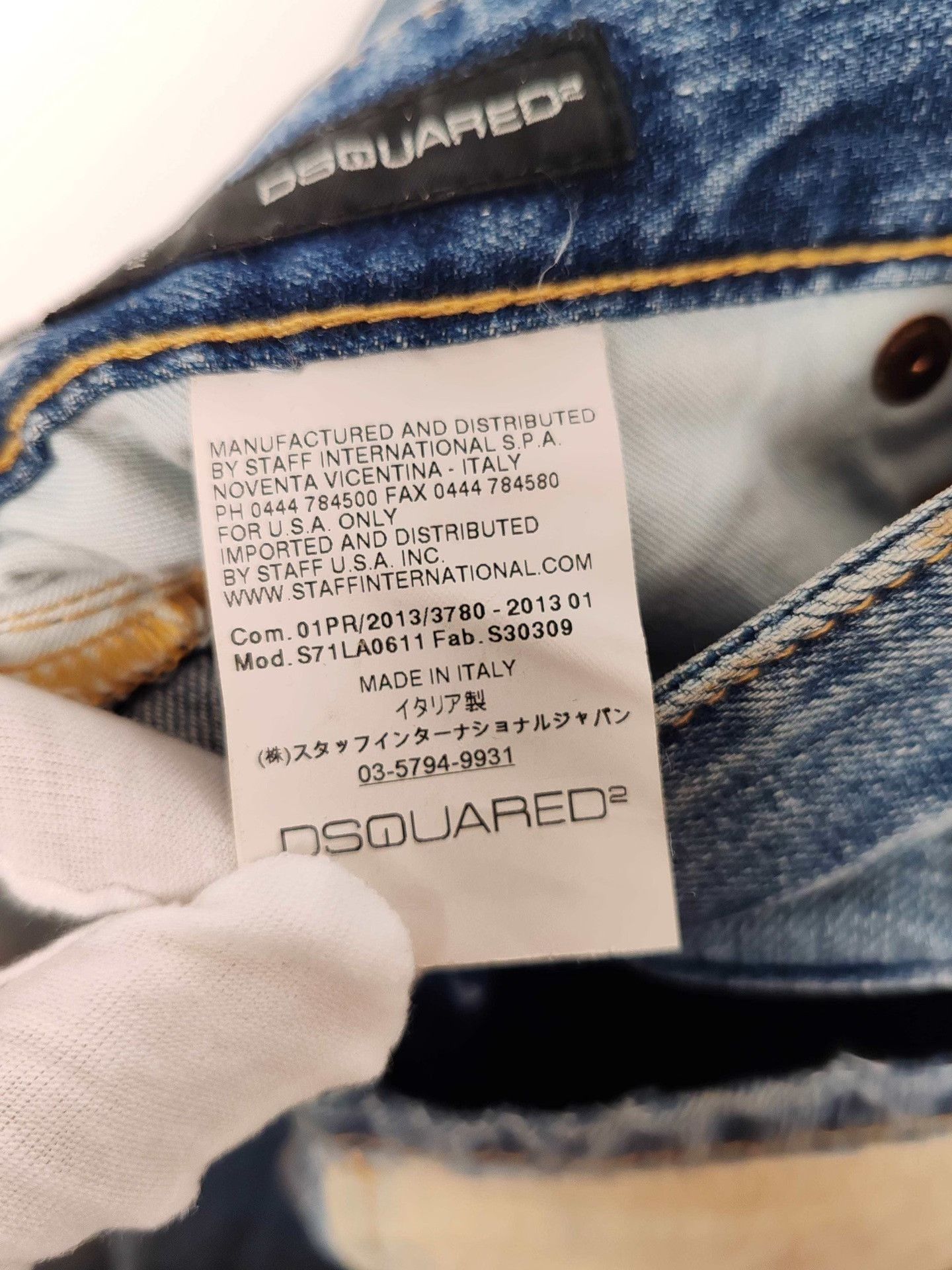 Dsquared2 Dsquared2 Distressed Denim Jeans Size 30 Size US 30 / EU 46 - 8 Thumbnail