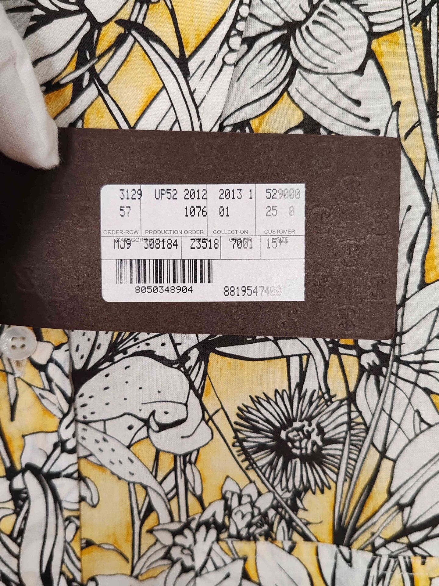 Gucci Gucci Floral Button Up Shirt Size M Size US M / EU 48-50 / 2 - 7 Thumbnail