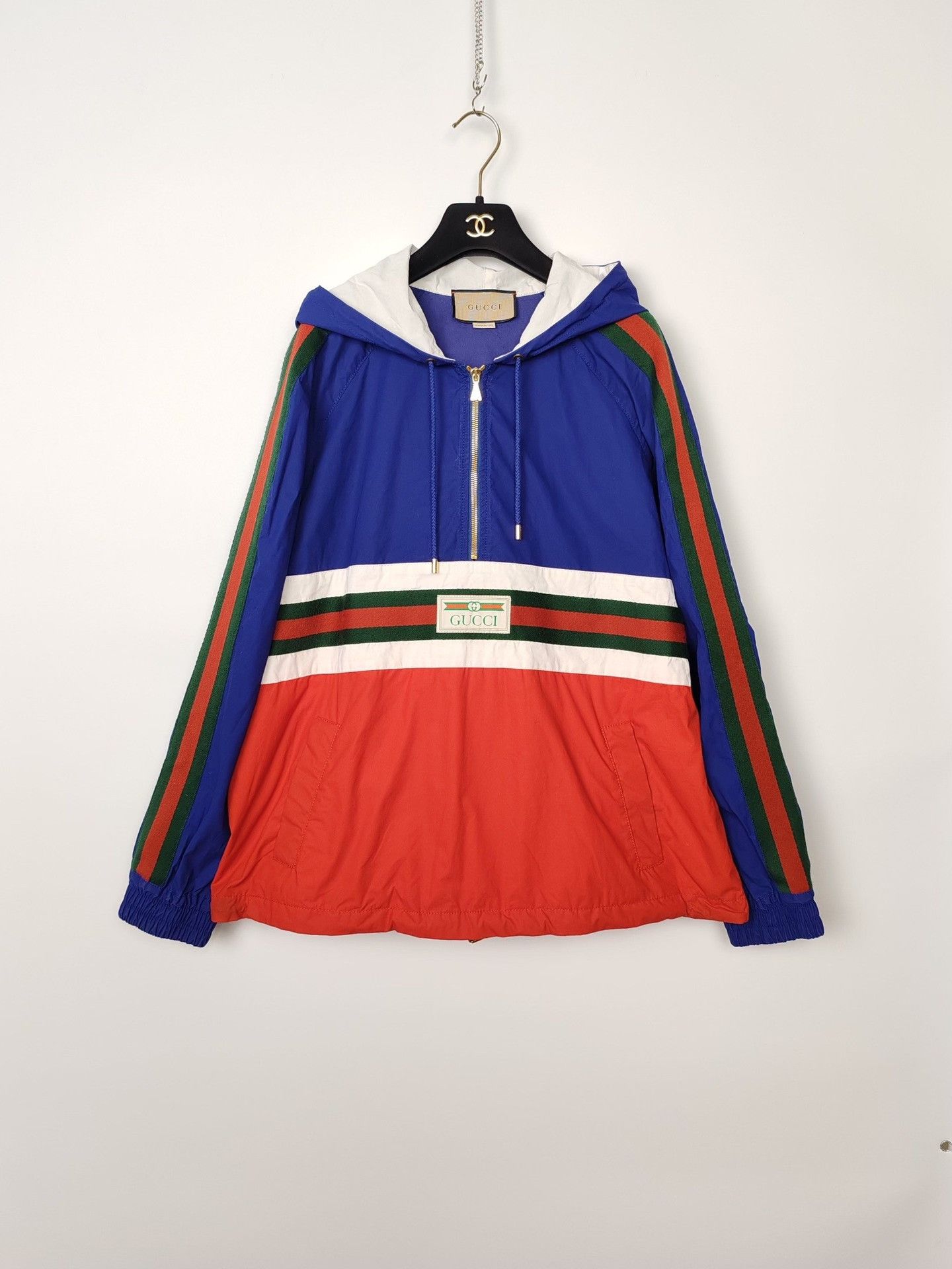 Gucci Gucci Logo Half Zip Light Jacket Size S Size US S / EU 44-46 / 1 - 2 Thumbnail