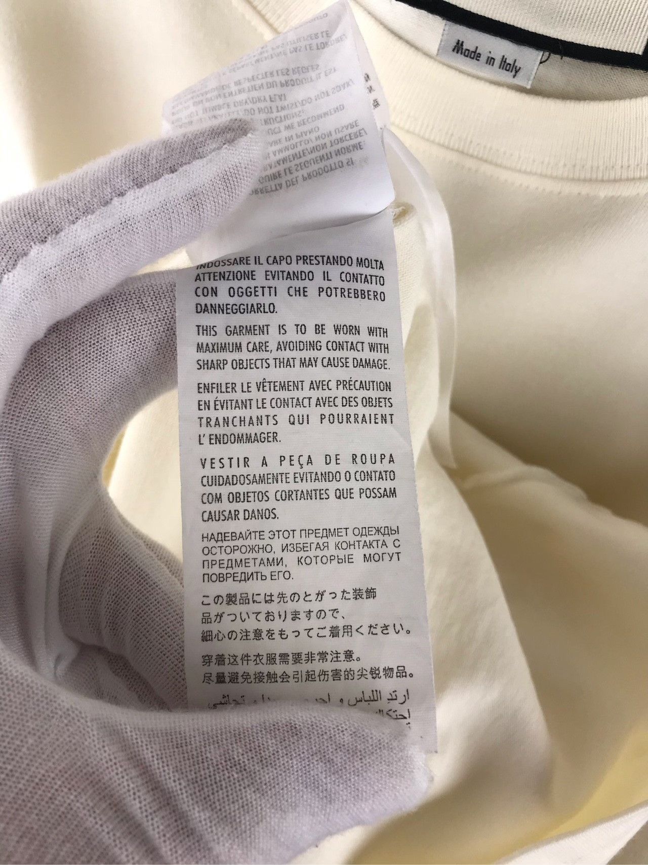 Gucci Gucci Tennis Racket Embroidery T-Shirt Size XS Size US XS / EU 42 / 0 - 6 Thumbnail