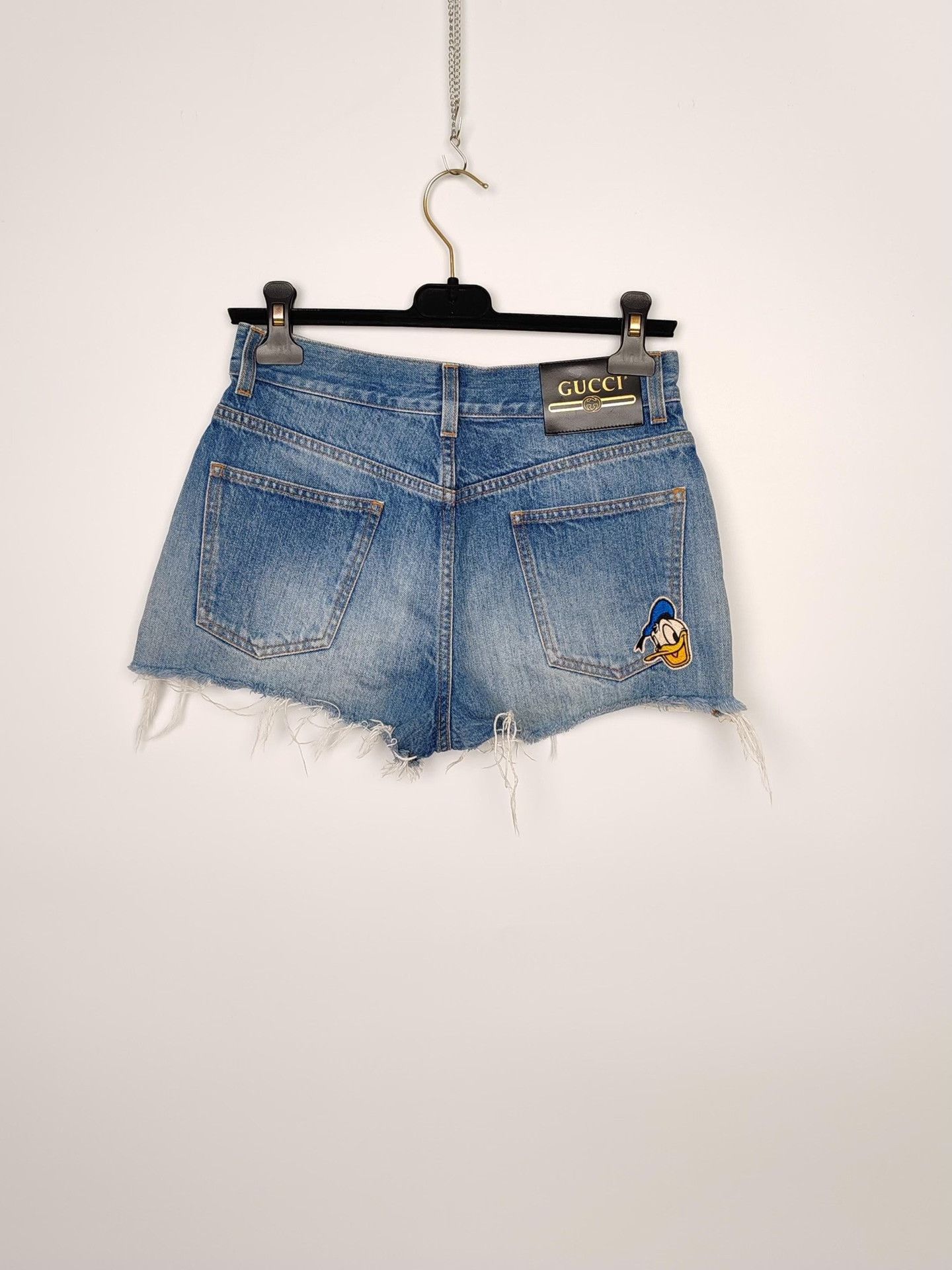 Gucci Gucci x Disney Donald Duck Denim Shorts Size 24 Size 24" / US 00 / IT 34 - 3 Thumbnail