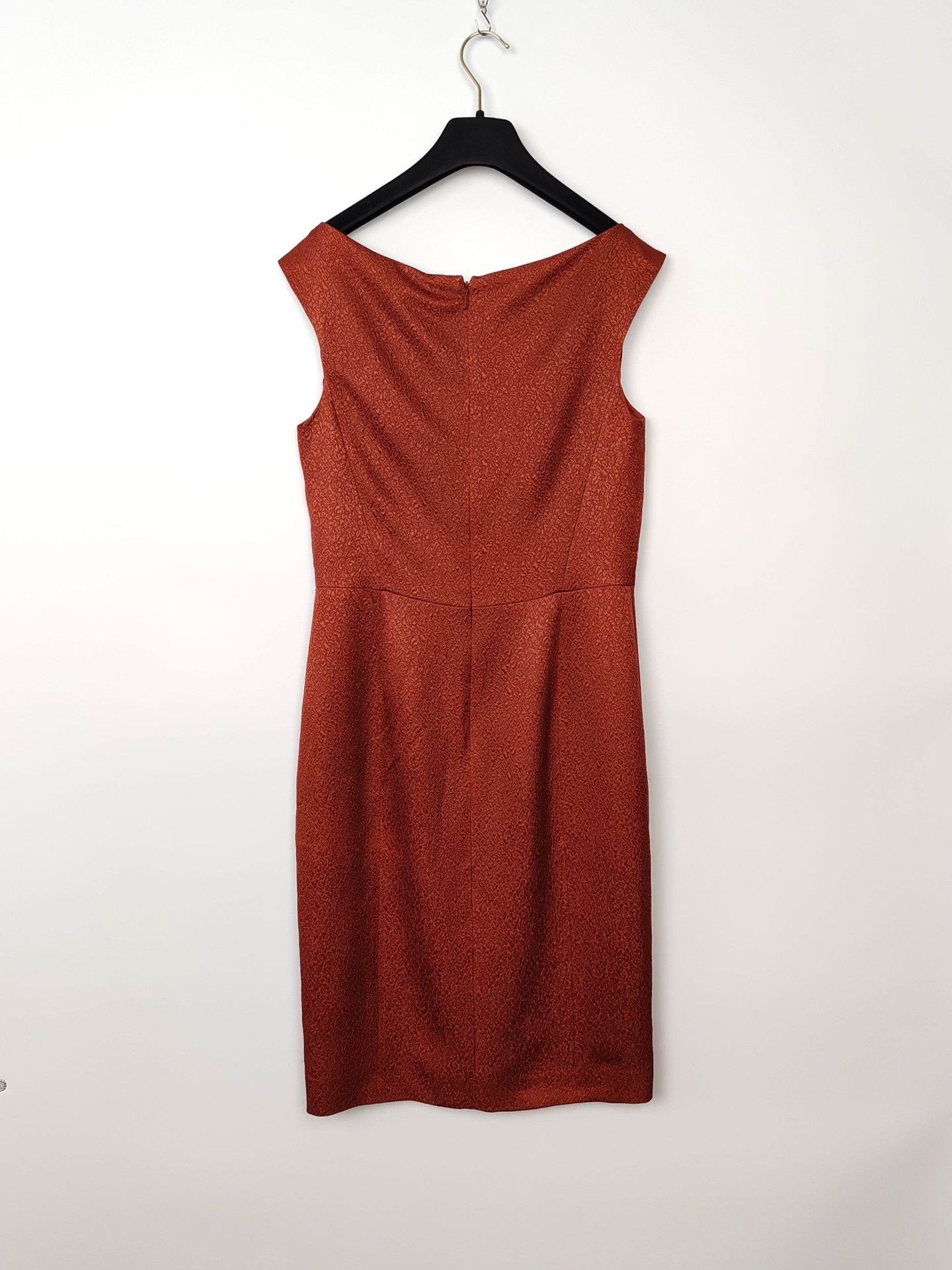 Gucci Gucci Red Wool Silk Bow Midi Dress Size 42 Size M / US 6-8 / IT 42-44 - 3 Thumbnail