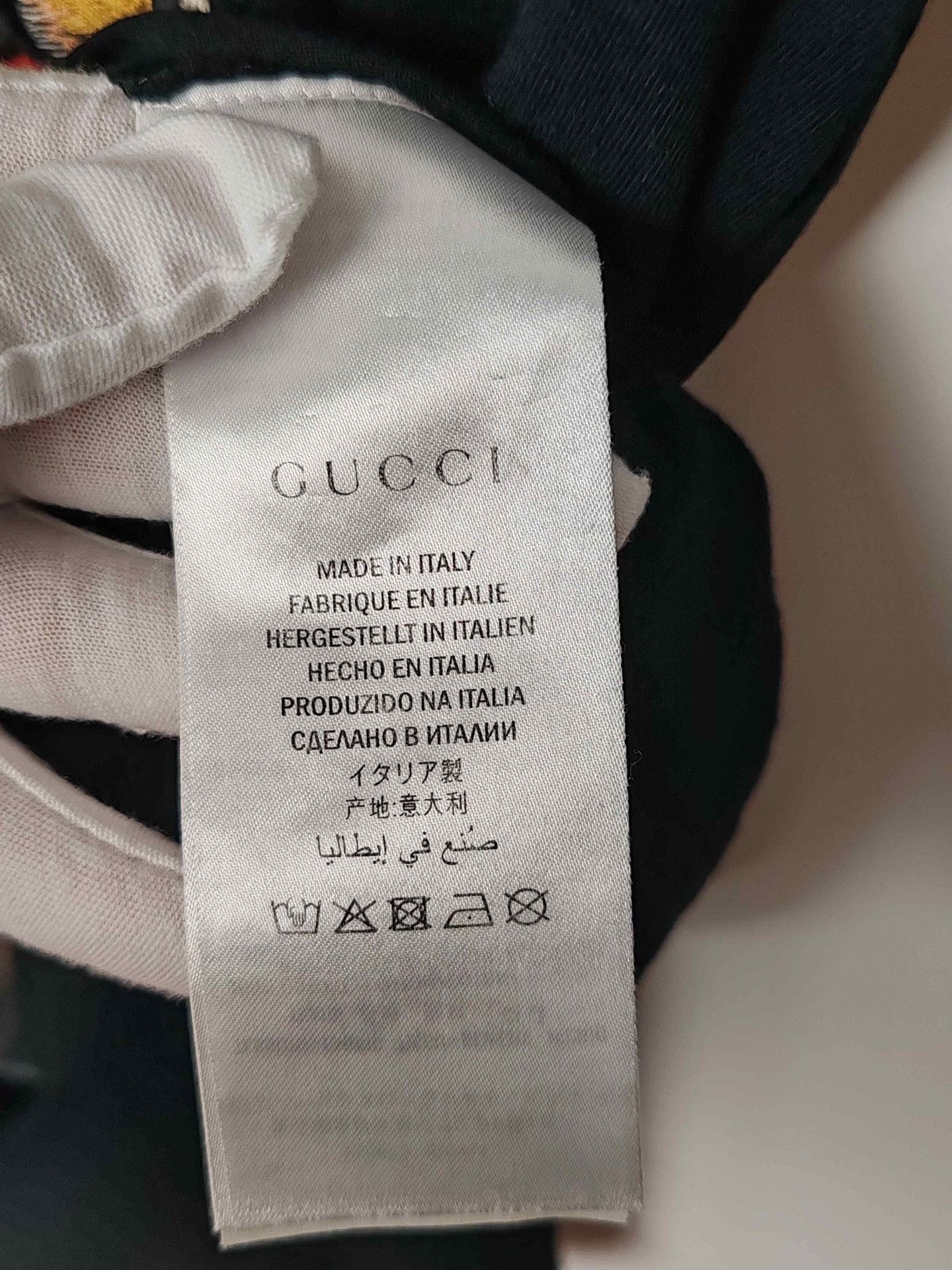 Gucci Gucci Tiger Embroidered T-Shirt Size M Size US M / EU 48-50 / 2 - 5 Thumbnail