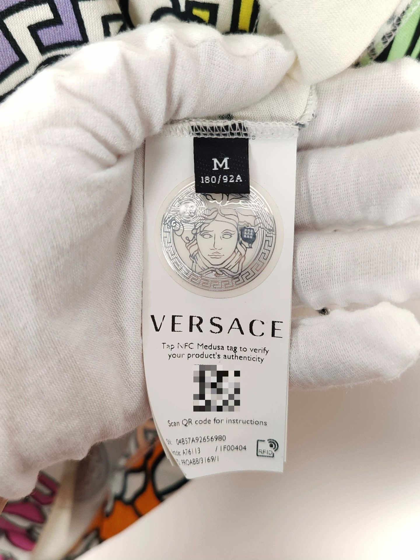 Versace Versace Medusa Print T-Shirt Size M Size US M / EU 48-50 / 2 - 6 Thumbnail