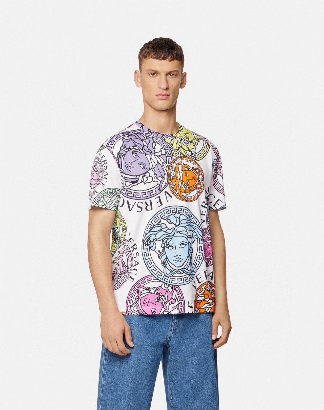 Versace Versace Medusa Print T-Shirt Size M Size US M / EU 48-50 / 2 - 9 Thumbnail