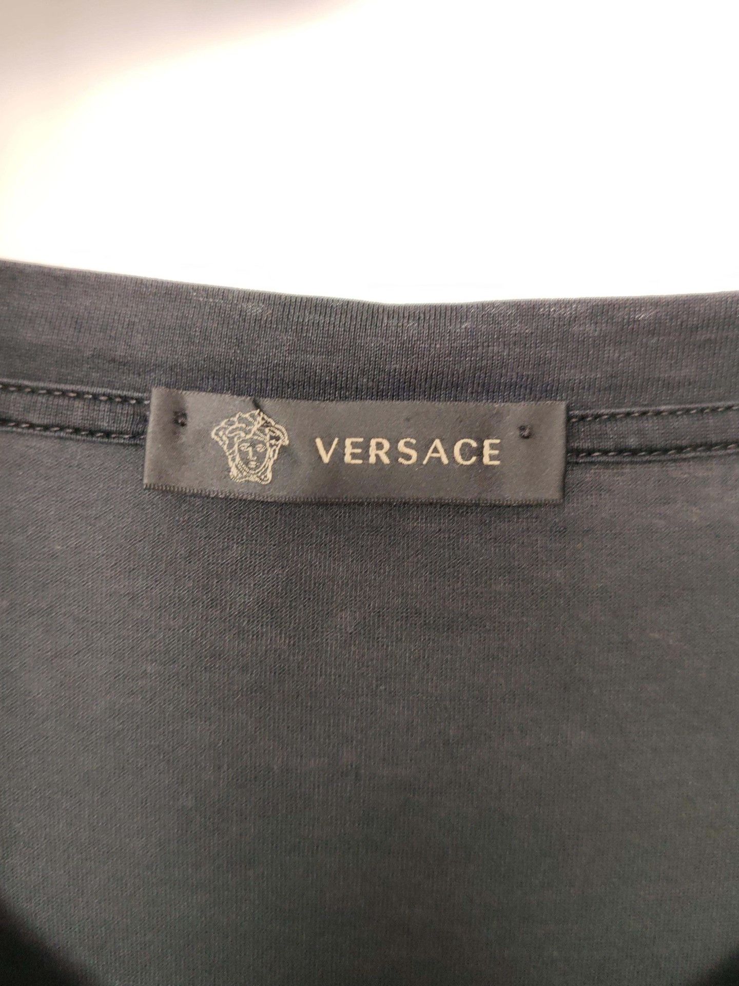 Versace Versace Medusa Embellished T-Shirt Size 5XL Size US XXL / EU 58 / 5 - 4 Thumbnail