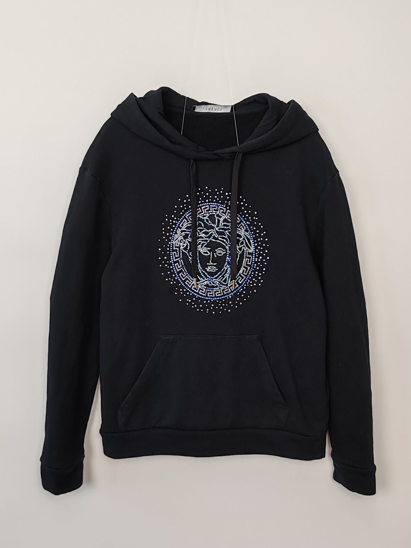 Versace Versace Crystal Medusa Hoodie Black Size 38 Size XS / US 0-2 / IT 36-38 - 2 Thumbnail