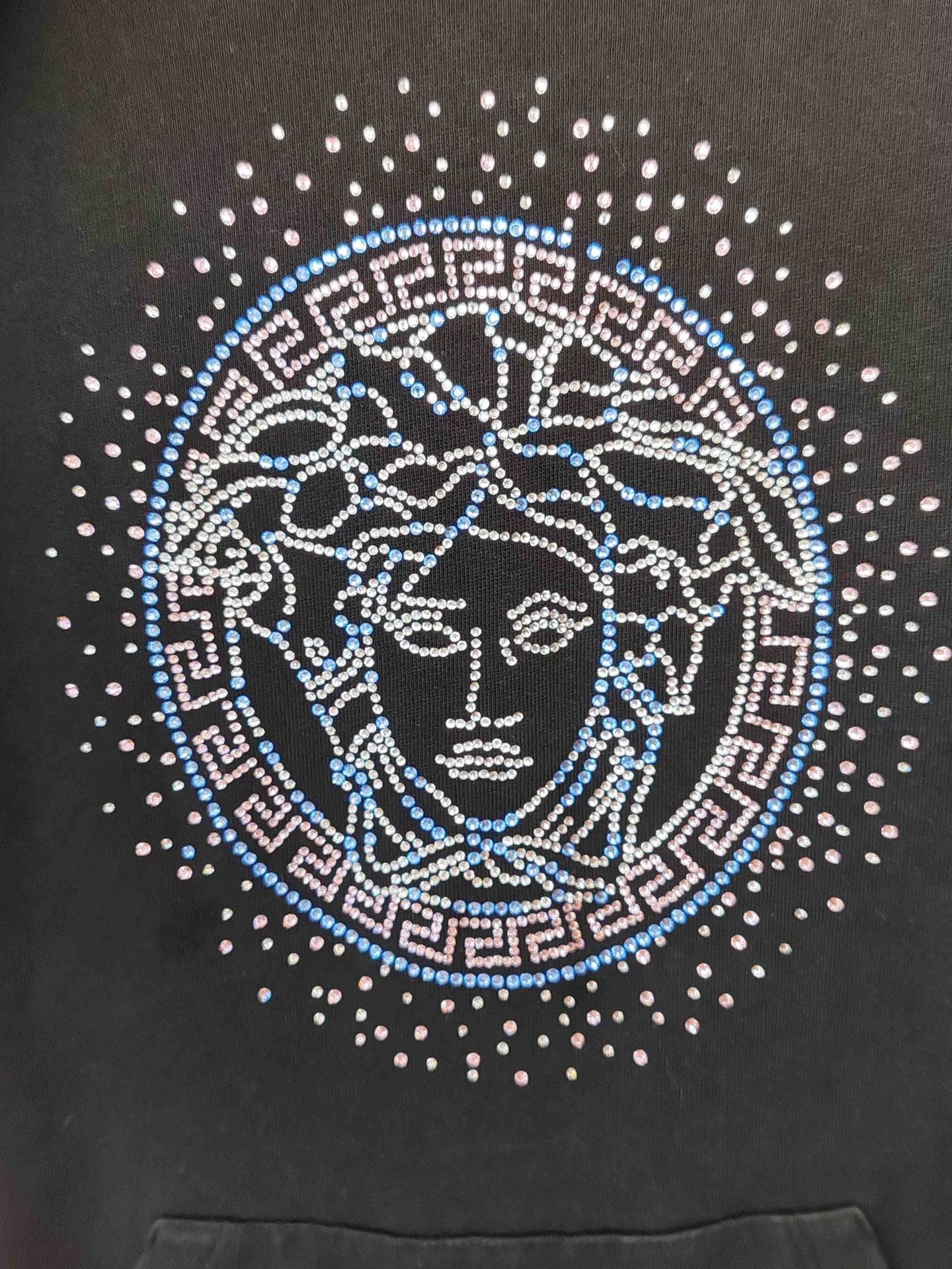 Versace Versace Crystal Medusa Hoodie Black Size 38 Size XS / US 0-2 / IT 36-38 - 5 Thumbnail