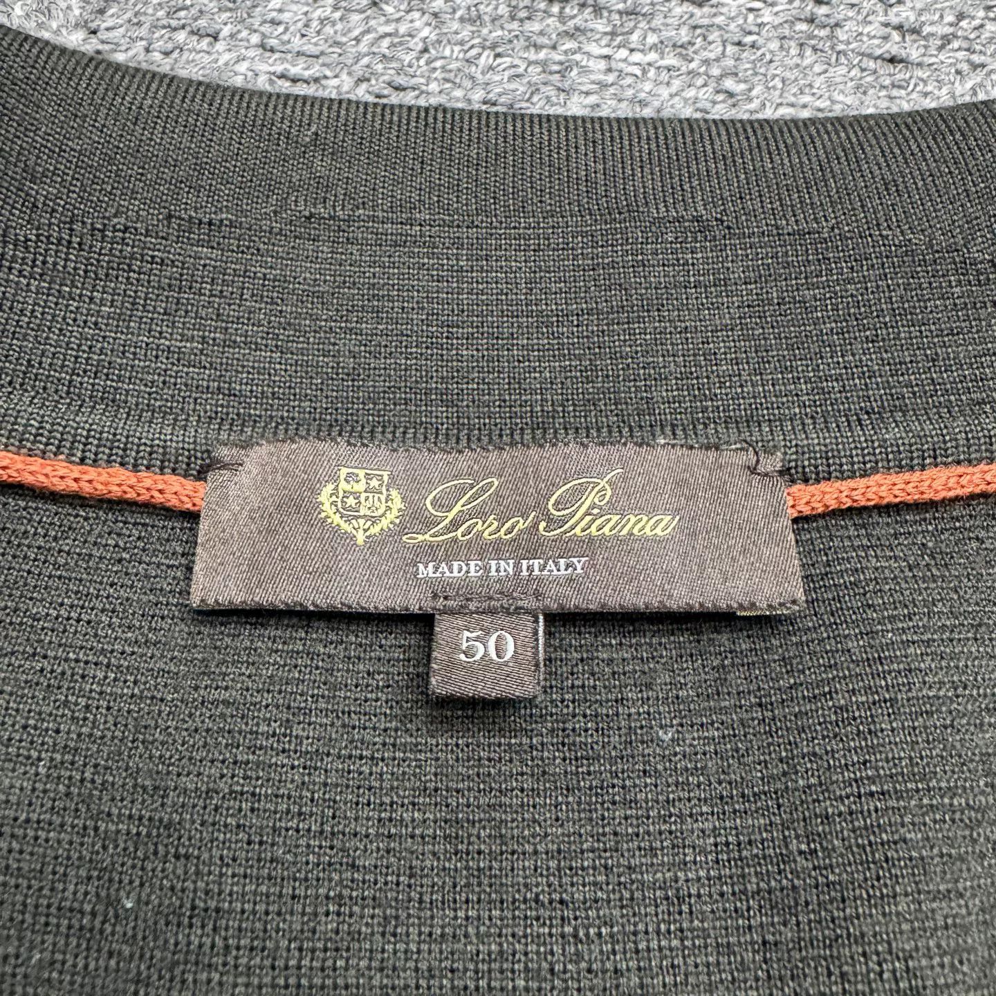 Loro Piana Loro Piana Virgin Wool Knitted Polo Size M Size US M / EU 48-50 / 2 - 3 Thumbnail