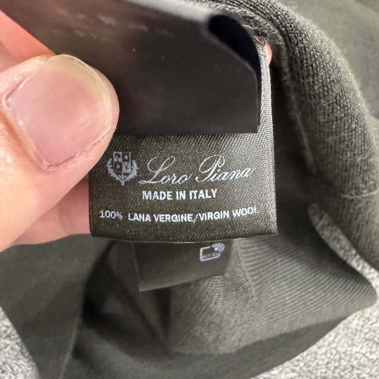 Loro Piana Loro Piana Virgin Wool Knitted Polo Size M Size US M / EU 48-50 / 2 - 5 Thumbnail