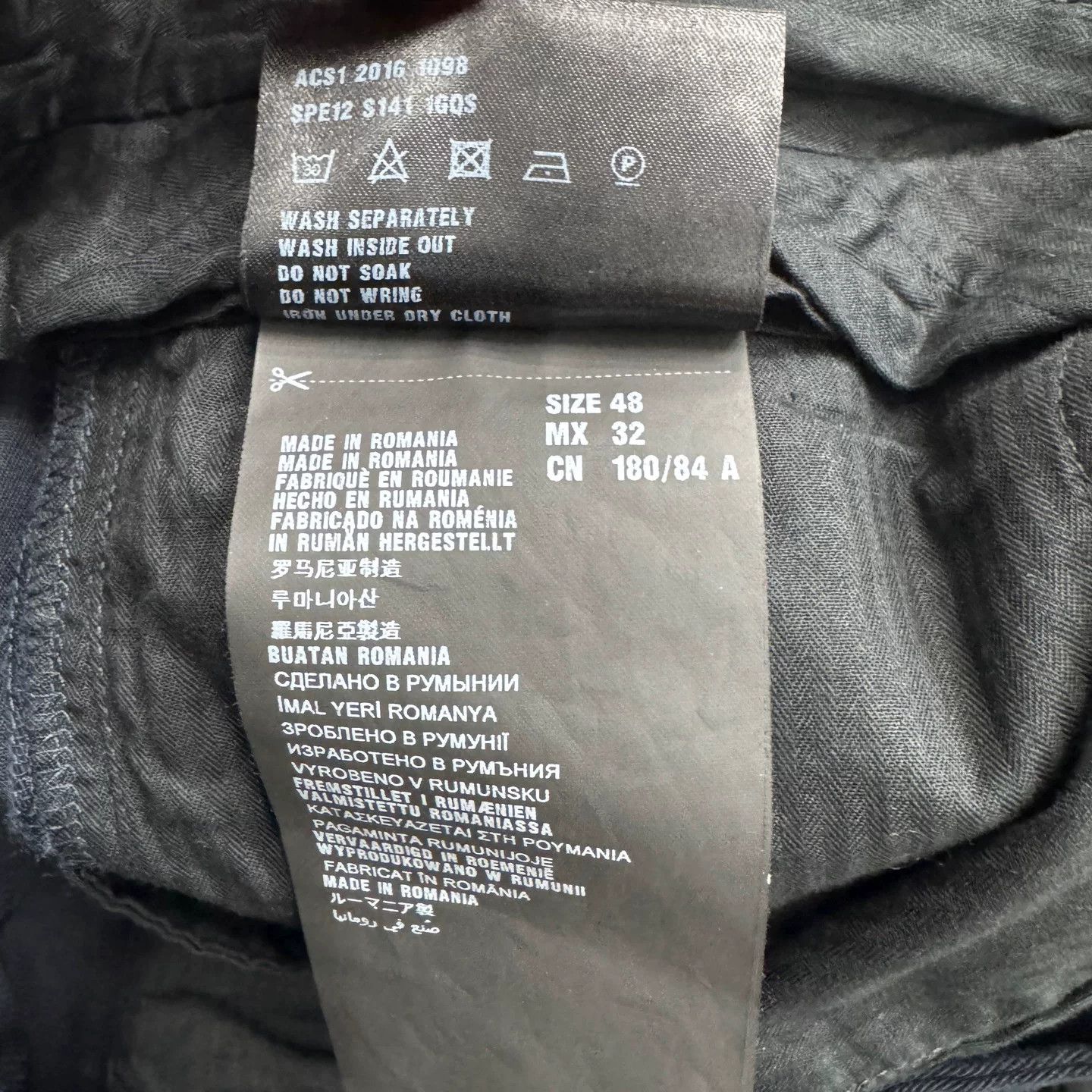 Prada Prada Solid Cotton Blend Casual Pants Size 32 Size US 32 / EU 48 - 4 Thumbnail
