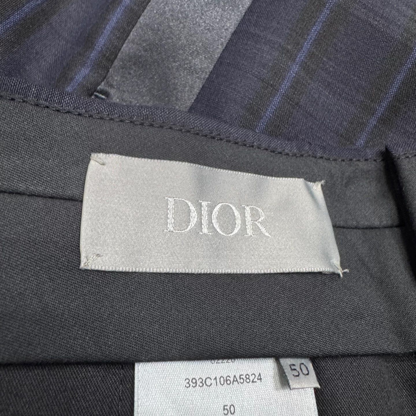 Dior Dior Plaid Wool Mohair Trousers Size 34 Size US 34 / EU 50 - 3 Thumbnail