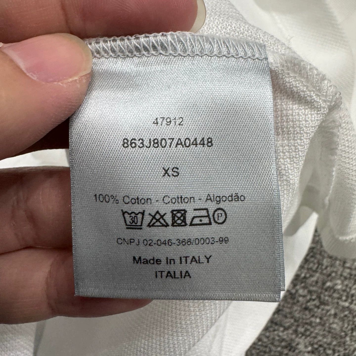 Dior Dior Logo Tape Polo Shirt Size XS Size US XS / EU 42 / 0 - 4 Thumbnail