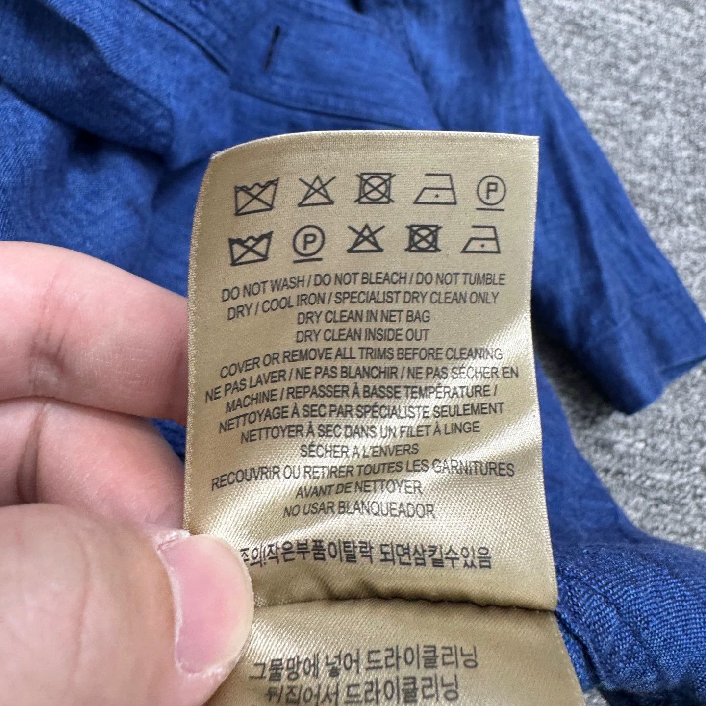 Burberry Burberry Linen Jacket Size 46 Size US S / EU 44-46 / 1 - 6 Thumbnail
