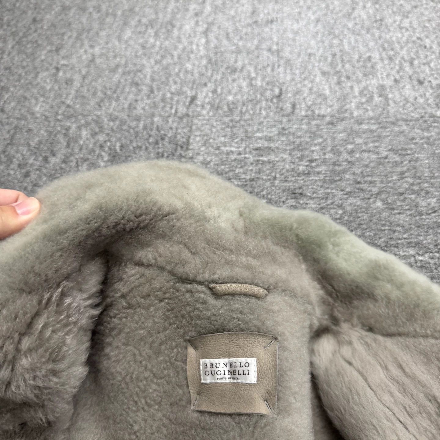 Brunello Cucinelli Brunello Cucinelli Shearling Leather Jacket Size M Size US M / EU 48-50 / 2 - 3 Thumbnail