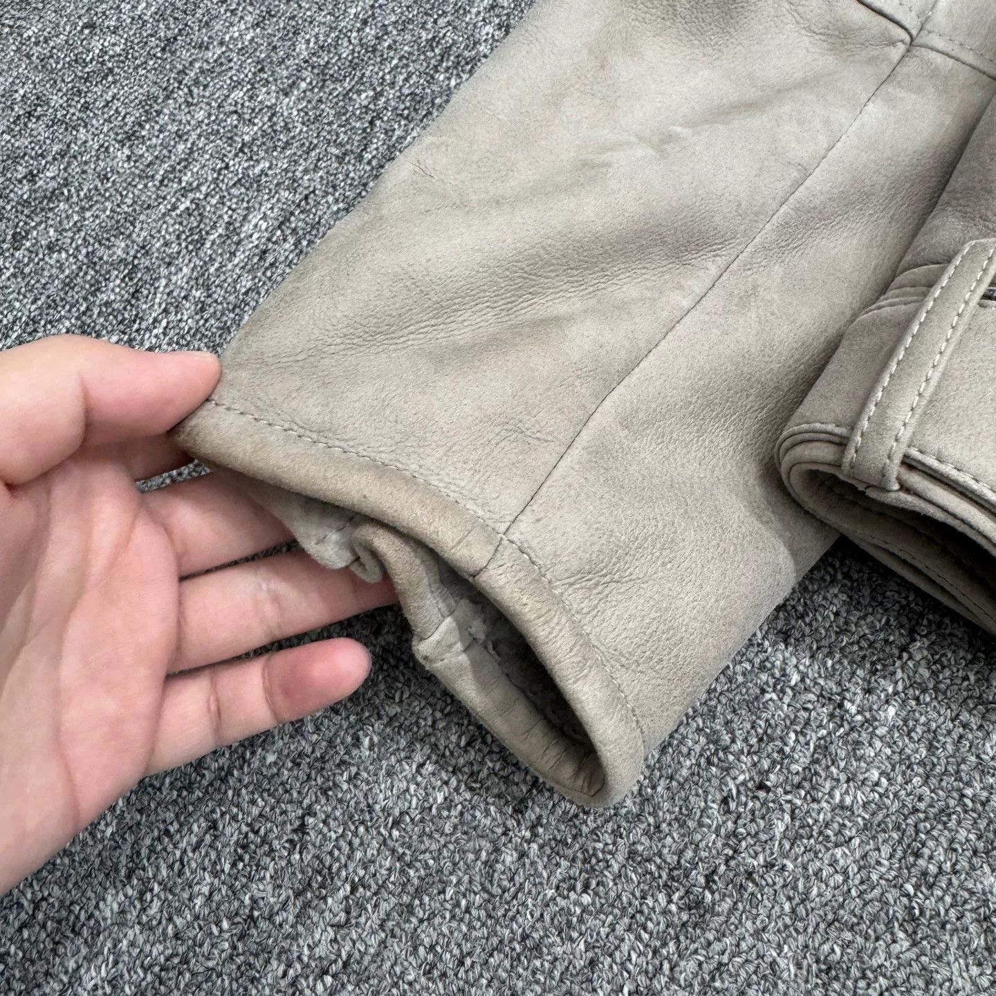Brunello Cucinelli Brunello Cucinelli Shearling Leather Jacket Size M Size US M / EU 48-50 / 2 - 9 Thumbnail