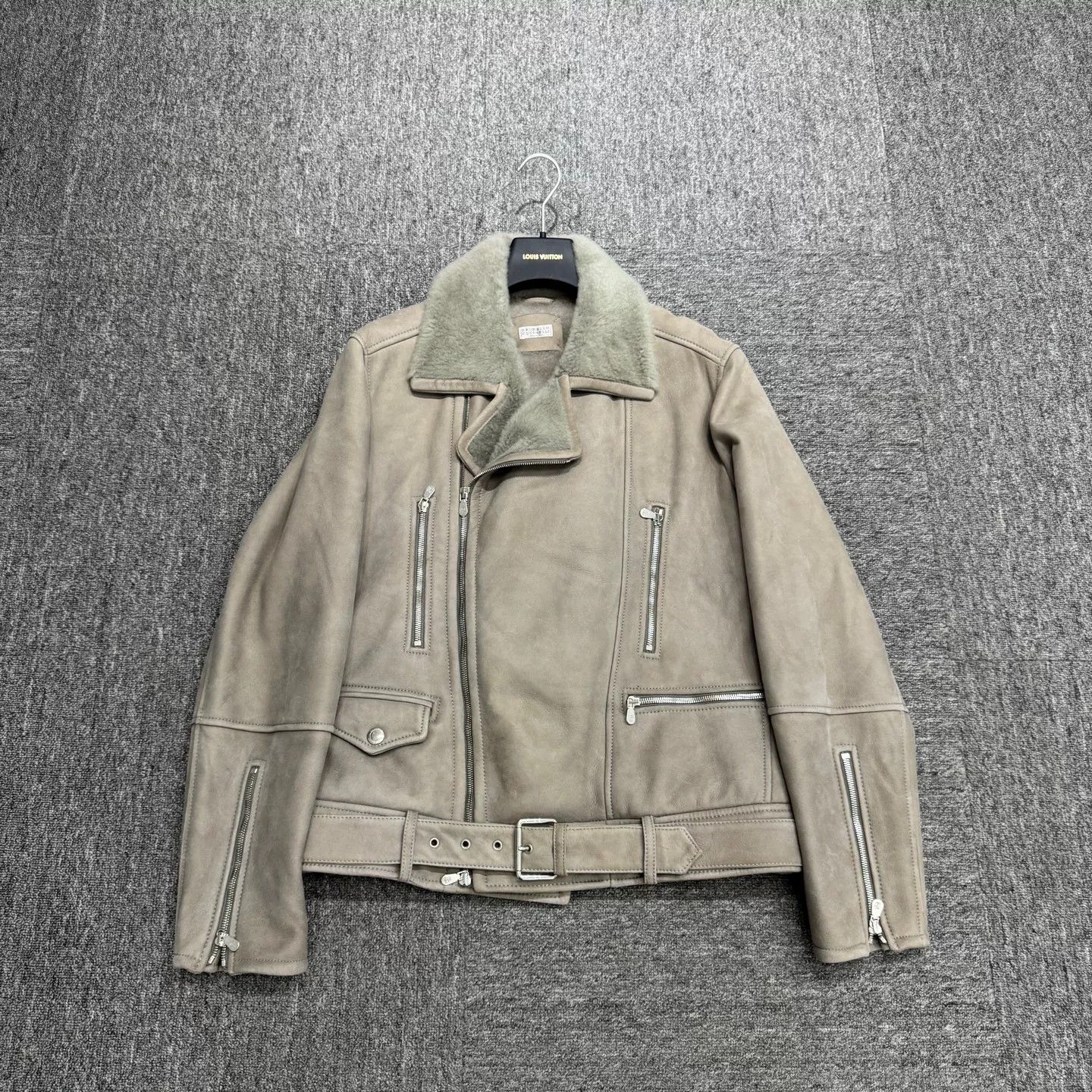 Brunello Cucinelli Brunello Cucinelli Shearling Leather Jacket Size M Size US M / EU 48-50 / 2 - 2 Thumbnail