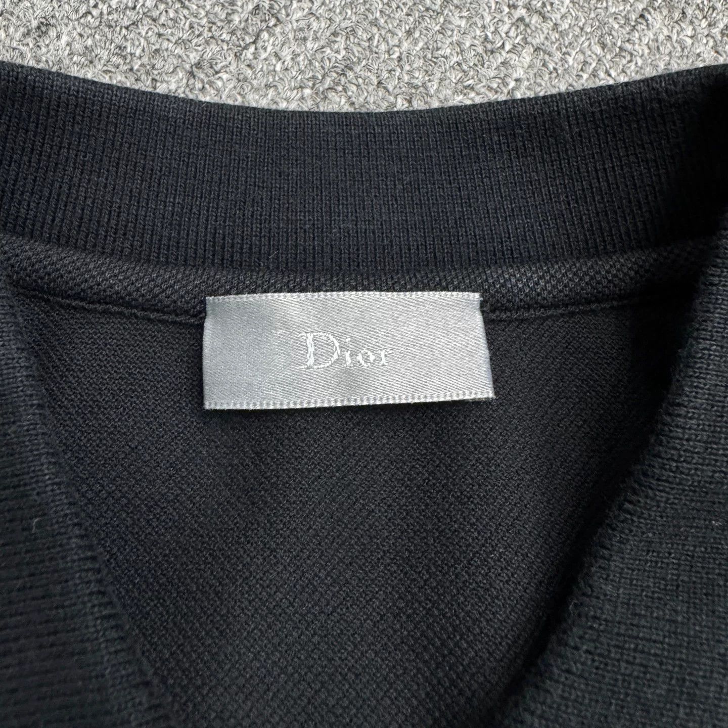 Dior Dior Logo Embroidered Polo Shirt Size S Size US S / EU 44-46 / 1 - 3 Thumbnail