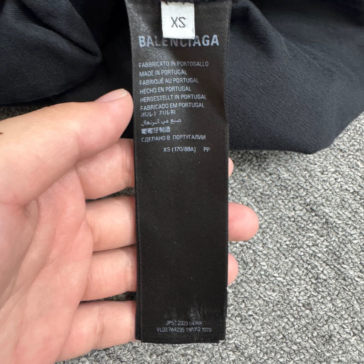 Balenciaga Balenciaga Reversed Logo T-Shirt Size XS Size US XS / EU 42 / 0 - 4 Thumbnail