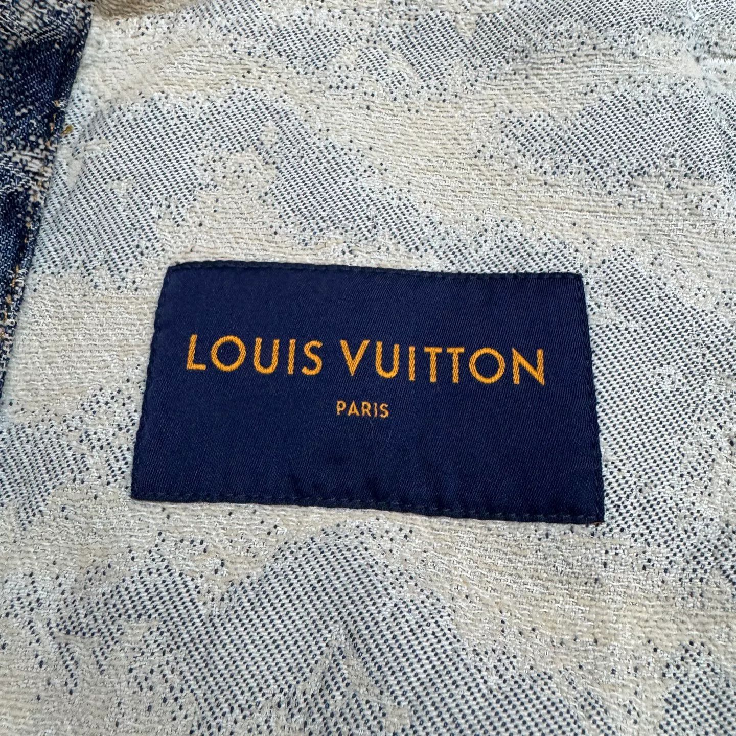 Louis Vuitton Louis Vuitton Monogram Jacquard Denim Jacket Size M Size US M / EU 48-50 / 2 - 3 Thumbnail