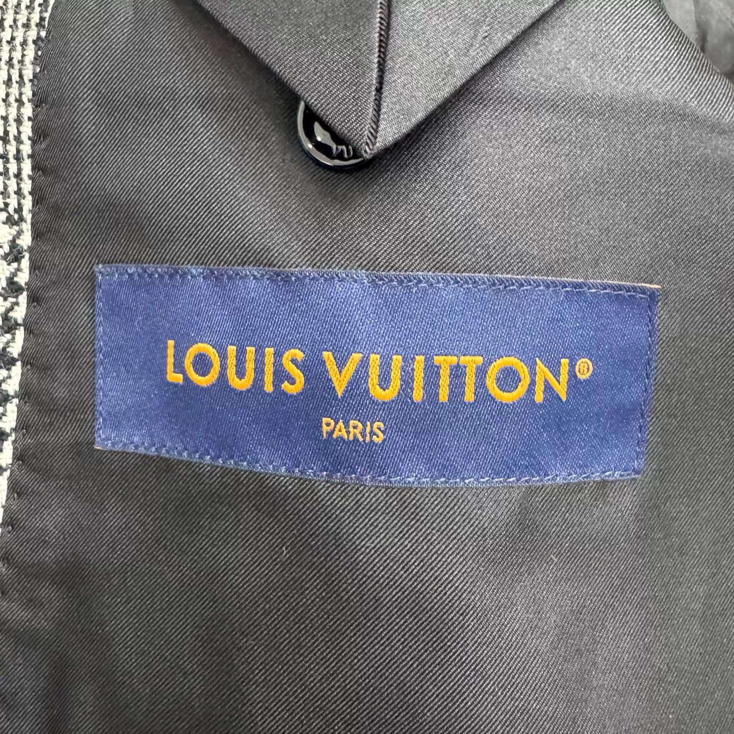 Louis Vuitton Louis Vuitton Check Wool Blazer Size 38R Size 38R - 3 Thumbnail