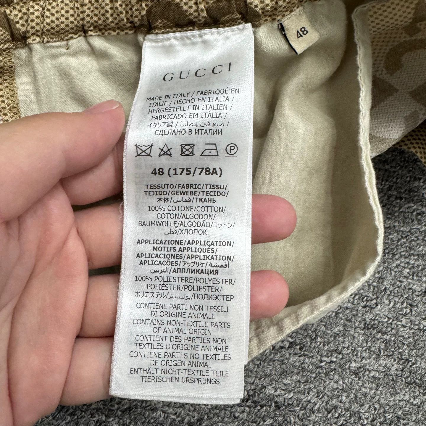 Gucci Gucci GG Monogram Pineapple Shorts Size 48 Size US 32 / EU 48 - 4 Thumbnail