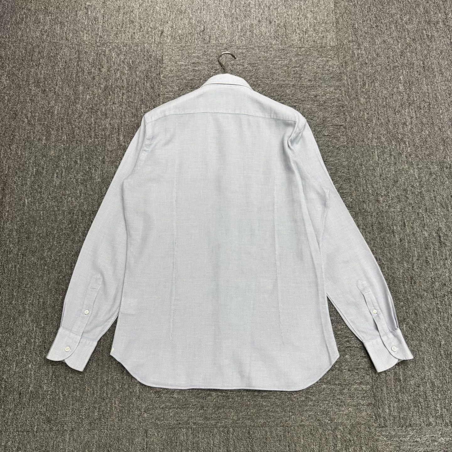 Loro Piana Loro Piana Textured Button Up Shirt Size 41 Size US L / EU 52-54 / 3 - 6 Thumbnail