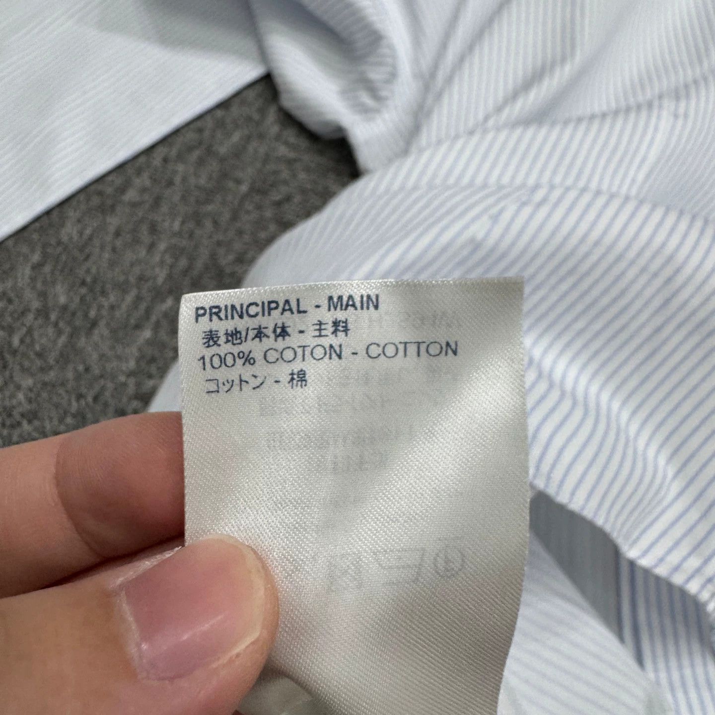 Louis Vuitton Louis Vuitton Striped Shirt Size L Size US L / EU 52-54 / 3 - 5 Thumbnail