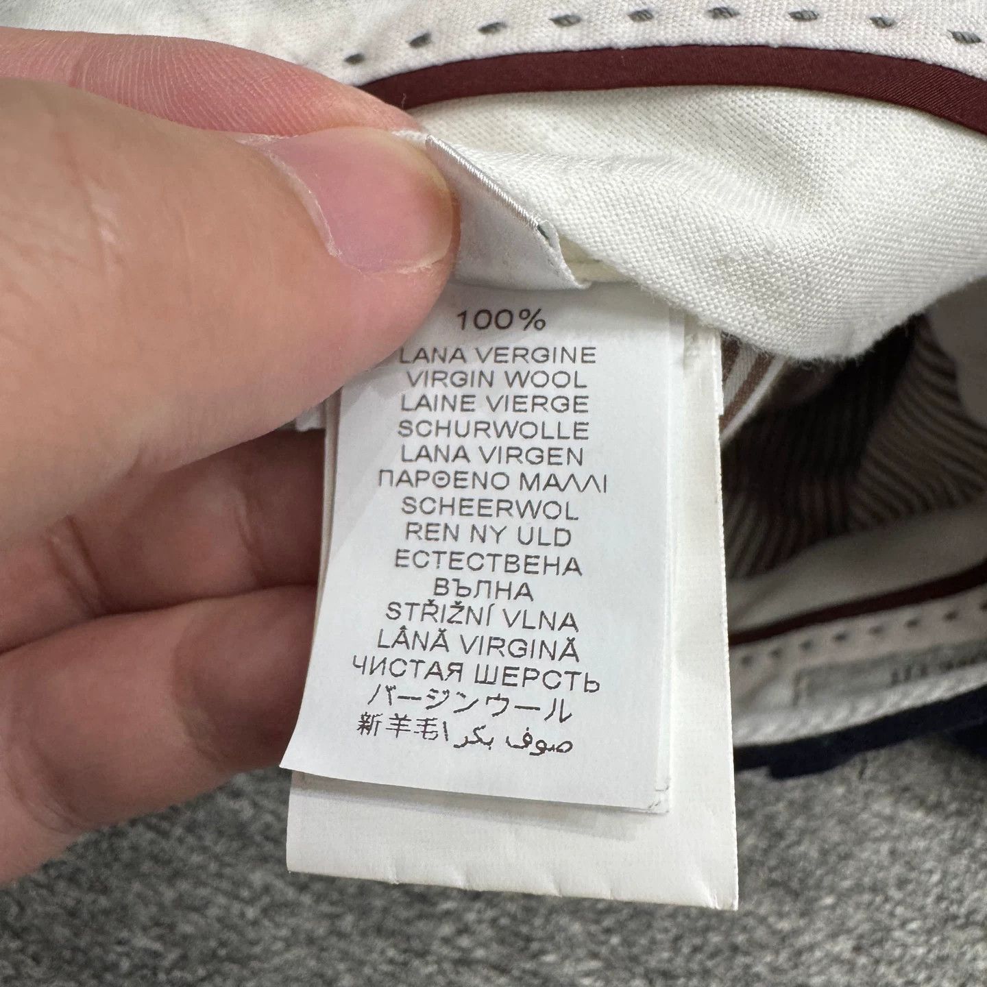 Brunello Cucinelli Brunello Cucinelli Wool Casual Pants Size 30 Size US 30 / EU 46 - 4 Thumbnail