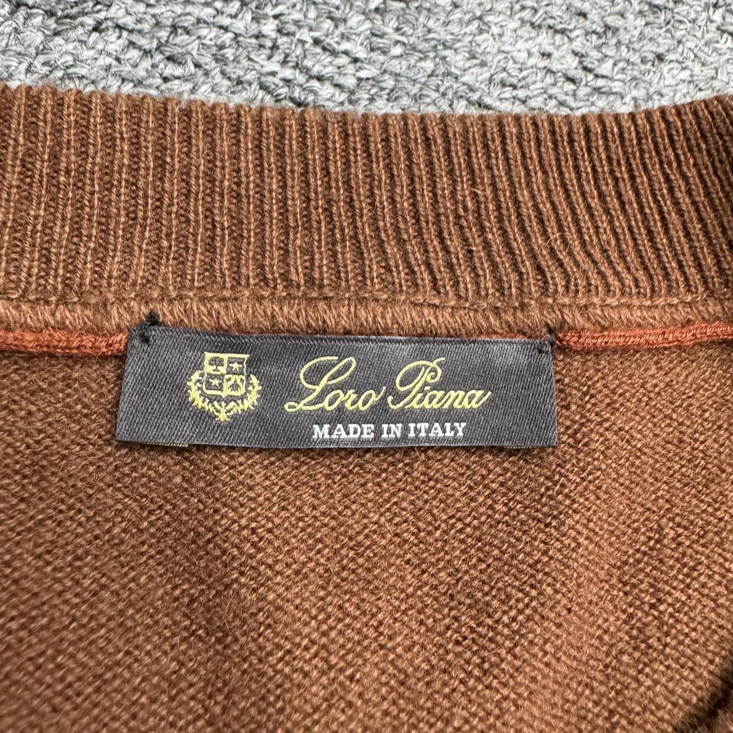 Loro Piana Loro Piana Cashmere Sweater Size 52 Size US L / EU 52-54 / 3 - 3 Thumbnail