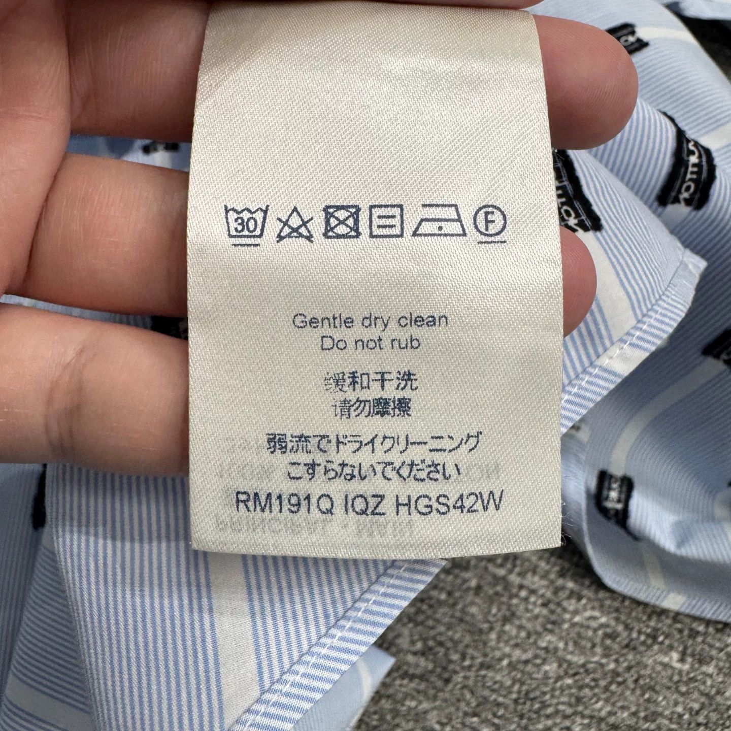 Louis Vuitton Louis Vuitton Monogram Stripe Button Up Shirt Size XL Size US XL / EU 56 / 4 - 4 Thumbnail
