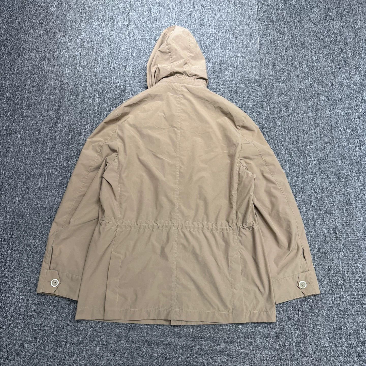 Brunello Cucinelli Brunello Cucinelli Hooded Nylon Jacket Size L Size US L / EU 52-54 / 3 - 6 Thumbnail