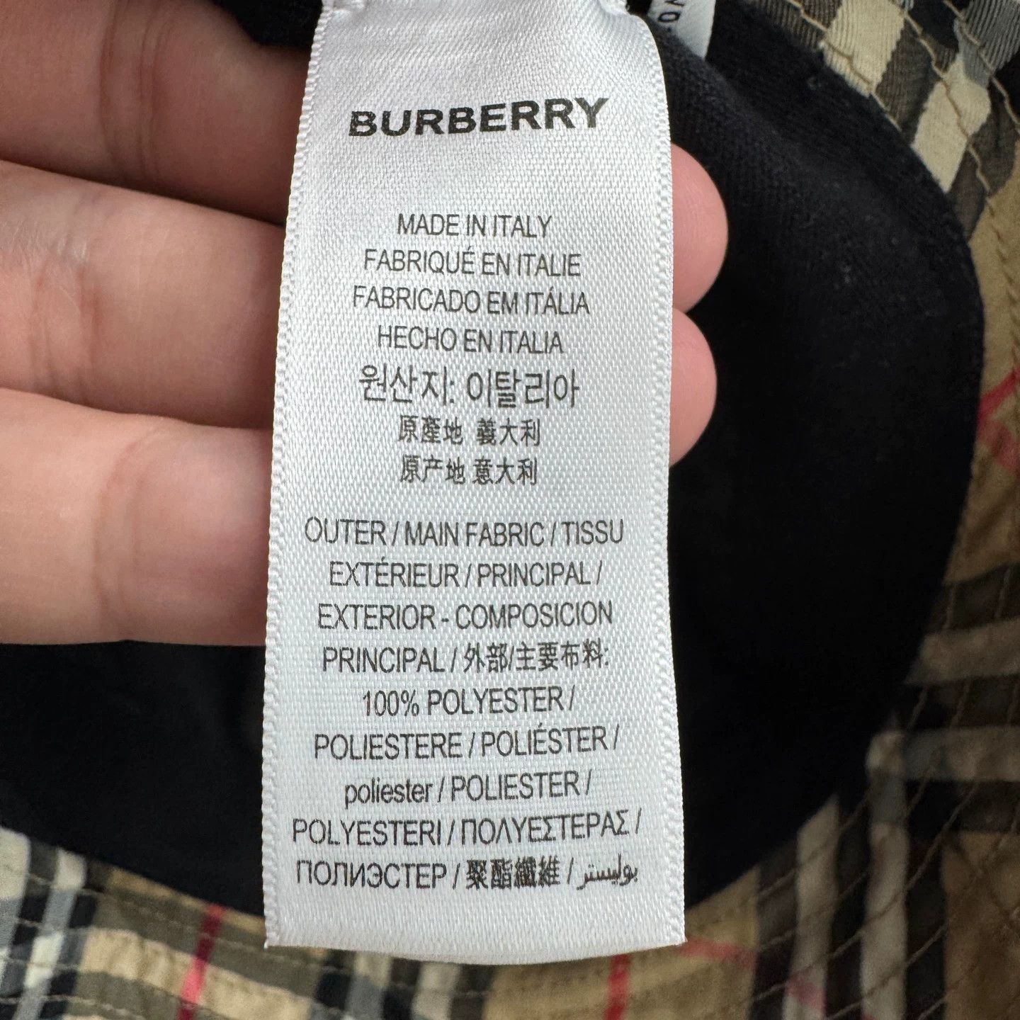 Burberry Burberry Check Bucket Hat Size L Size ONE SIZE - 6 Thumbnail