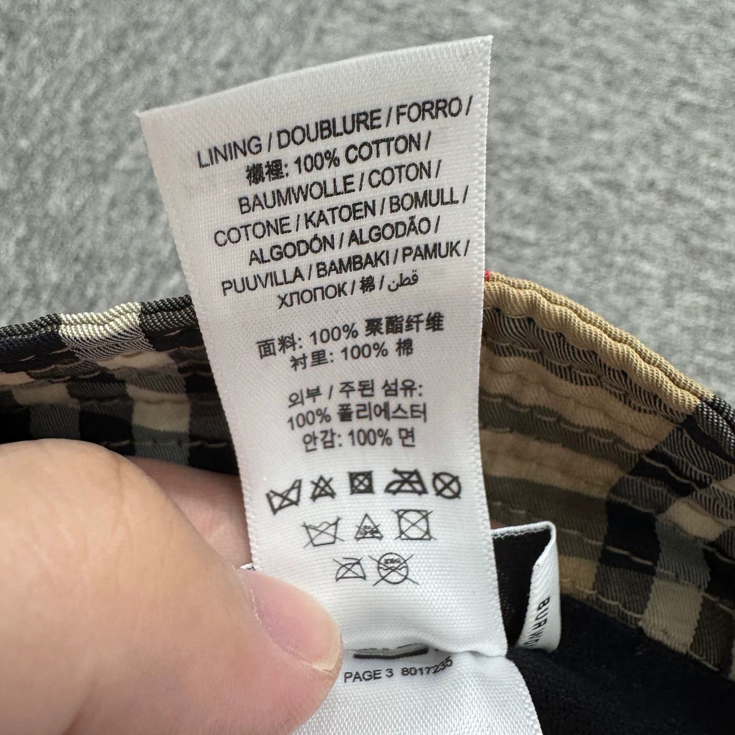 Burberry Burberry Check Bucket Hat Size L Size ONE SIZE - 7 Thumbnail