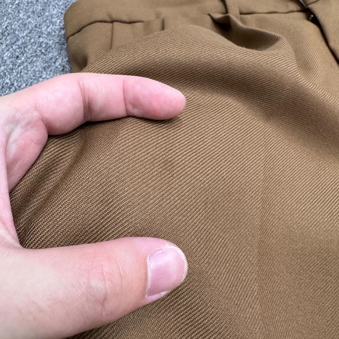 Gucci Gucci Brown Wool Blend Casual Pants Size 32 Size US 32 / EU 48 - 3 Thumbnail