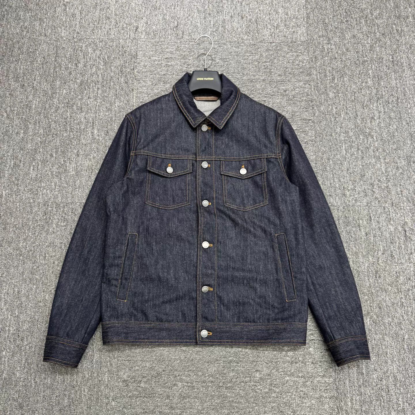 Ermenegildo Zegna Ermenegildo Zegna Trofeo Wool Denim Jacket Size 48 Size US M / EU 48-50 / 2 - 2 Thumbnail