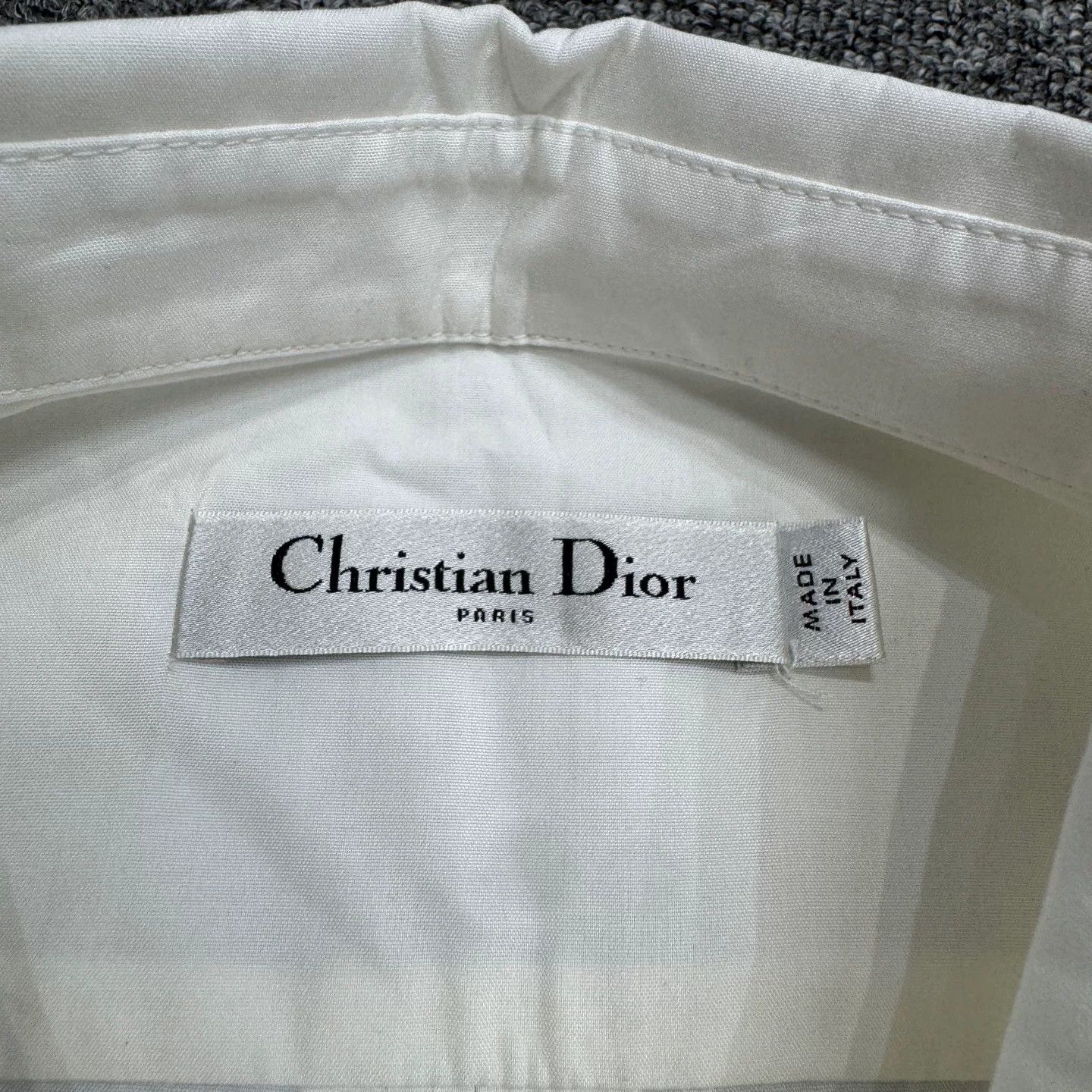 Dior Christian Dior Floral Embroidery Button Up Shirt Size 6 Size M / US 6-8 / IT 42-44 - 3 Thumbnail