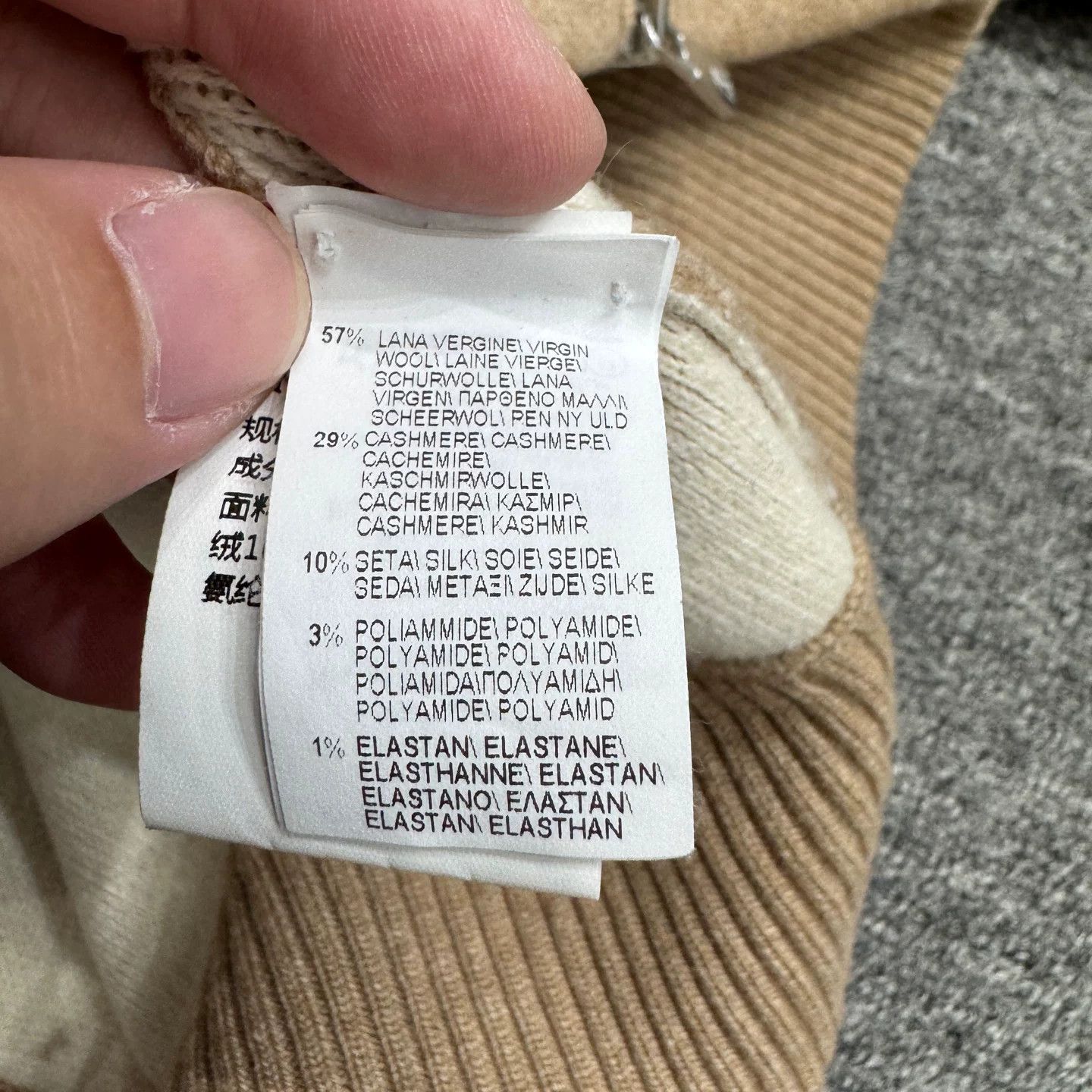 Brunello Cucinelli Brunello Cucinelli Wool Cashmere Zip Sweater Size 50 Size US M / EU 48-50 / 2 - 5 Thumbnail