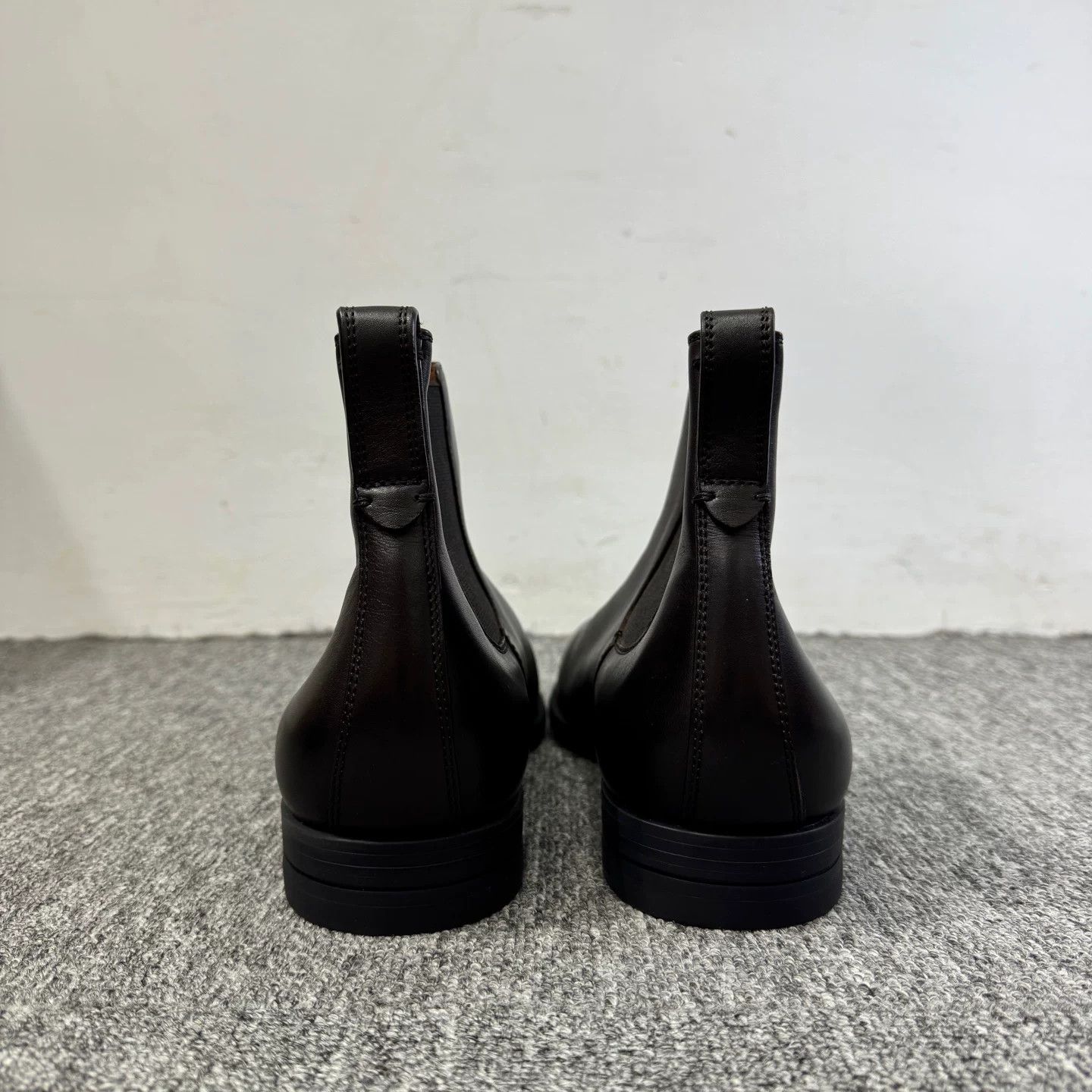 Ermenegildo Zegna Ermenegildo Zegna Brown Leather Chelsea Boots Size 8 Size US 8 / EU 41 - 4 Thumbnail