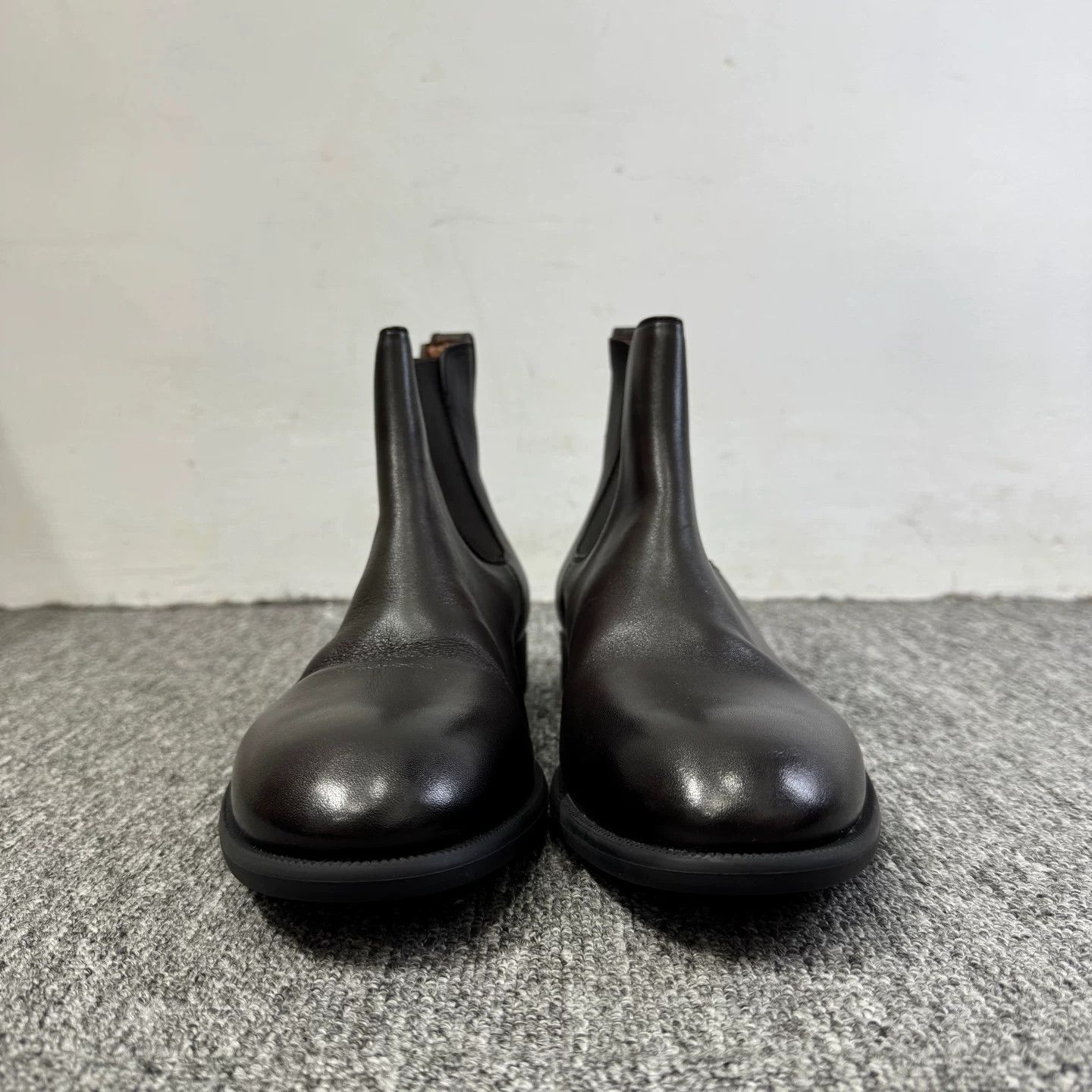 Ermenegildo Zegna Ermenegildo Zegna Brown Leather Chelsea Boots Size 8 Size US 8 / EU 41 - 3 Thumbnail