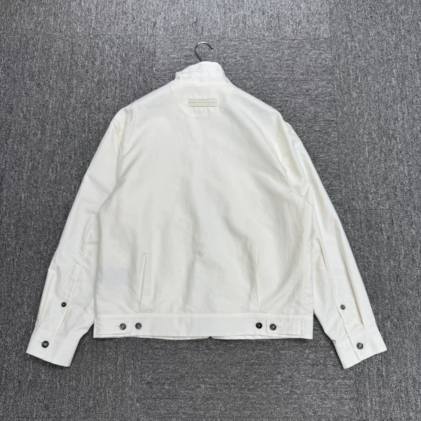 Z Zegna Zegna Cotton Linen Silk Blend Light Jacket Size M Size US M / EU 48-50 / 2 - 6 Thumbnail