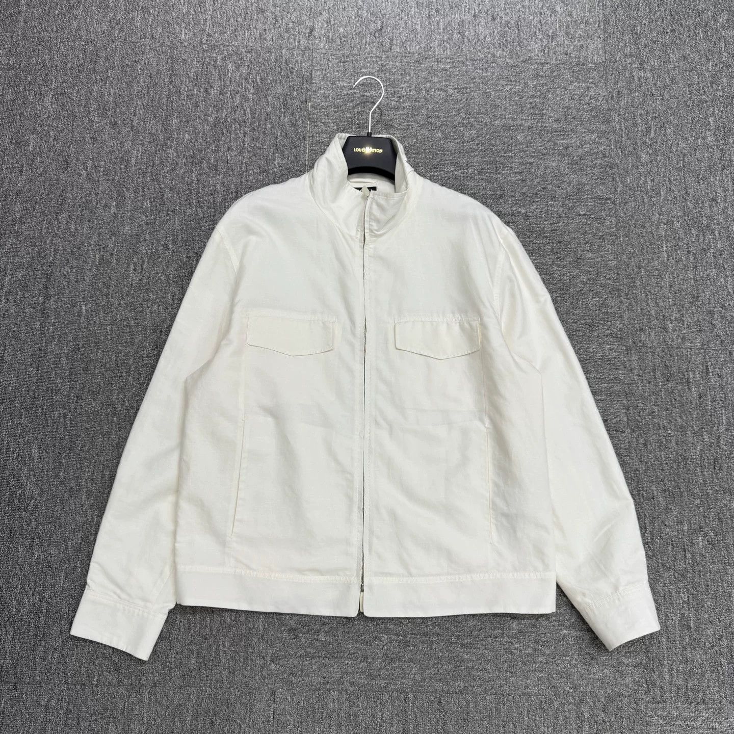 Z Zegna Zegna Cotton Linen Silk Blend Light Jacket Size M Size US M / EU 48-50 / 2 - 2 Thumbnail