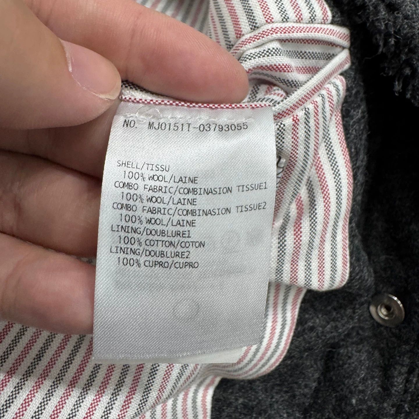Thom Browne Thom Browne Patchwork Wool Shirt Size 4 Size US XL / EU 56 / 4 - 5 Thumbnail
