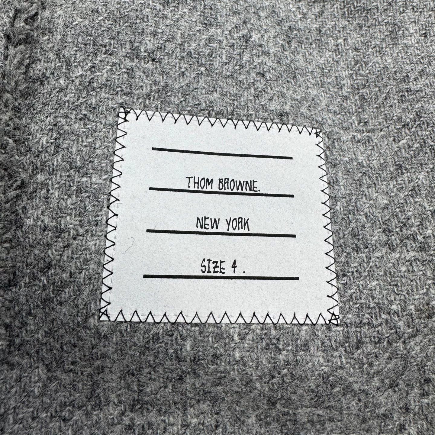 Thom Browne Thom Browne Patchwork Wool Shirt Size 4 Size US XL / EU 56 / 4 - 3 Thumbnail