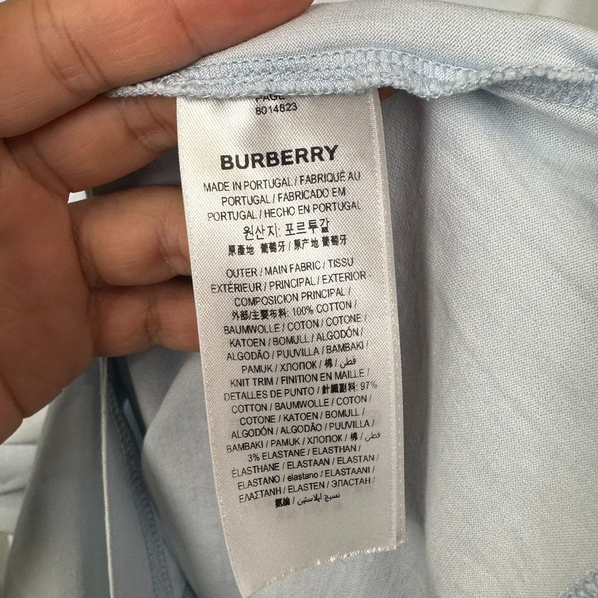 Burberry Burberry Red Logo Graphic T-Shirt Size XL Size US XL / EU 56 / 4 - 6 Thumbnail